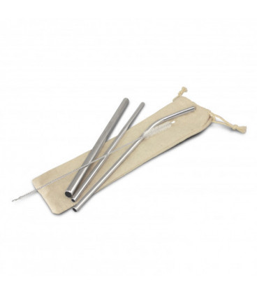 Stainless Steel Straw Set