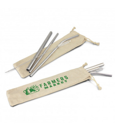 Stainless Steel Straw Set