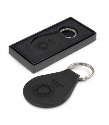 Prince Leather Key Ring - Round