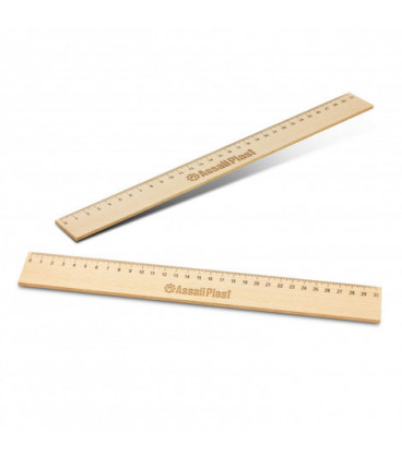 Wooden 30cm Ruler