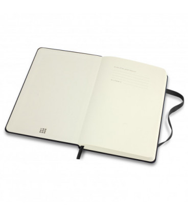 Moleskine Classic Leather Hard Cover Notebook - Large