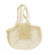 Cotton Mesh Foldaway Tote Bag