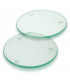 Venice Glass Coaster Set of 2 Round - Full Colour