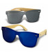 Ryder Mirror Lens Sunglasses - Bamboo