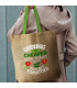 Thera Jute Tote Bag - Coloured Handles