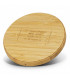 Vita Bamboo Wireless Charger - Round