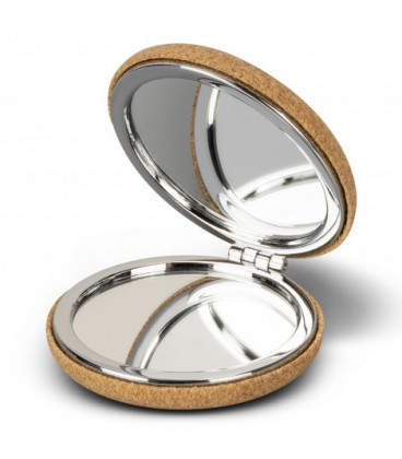 Cork Compact Mirror