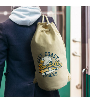 Riverside Canvas Barrel Bag