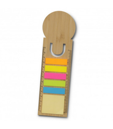 Bamboo Ruler Bookmark - Round