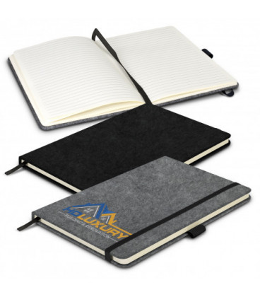 RPET Felt Hard Cover Notebook