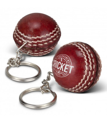 Cricket Ball Key Ring