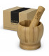 NATURA Bamboo Mortar and Pestle