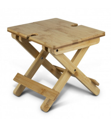 NATURA Bamboo Folding Wine Table