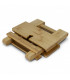 NATURA Bamboo Folding Wine Table