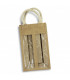 Serena Jute Double Wine Carrier