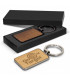 Santo Key Ring - Rectangle