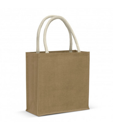 Monza Starch Jute Tote Bag