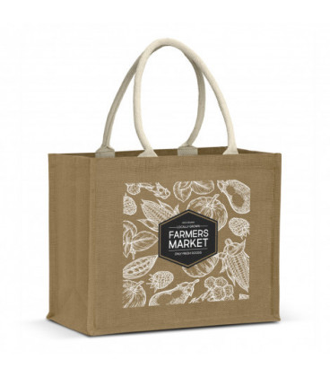 Torino Starch Jute Tote Bag