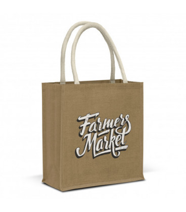 Lanza Starch Jute Tote Bag