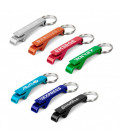 Snappy Metal Bottle Opener Key Ring