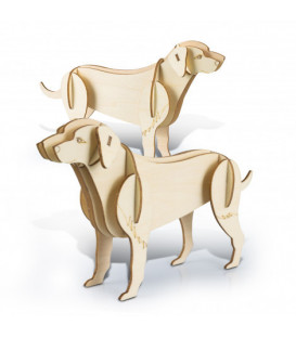 BRANDCRAFT Dog Wooden Model