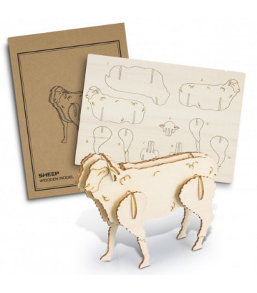 BRANDCRAFT Sheep Wooden Model