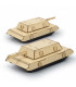 BRANDCRAFT Tank Wooden Model