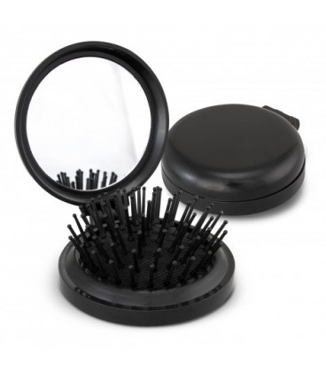 Compact Brush with Mirror