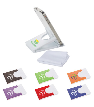 Snap Media Holder with Screen Cleaner
