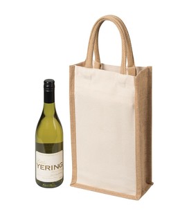 Two Bottle Canvas Wine Carrier