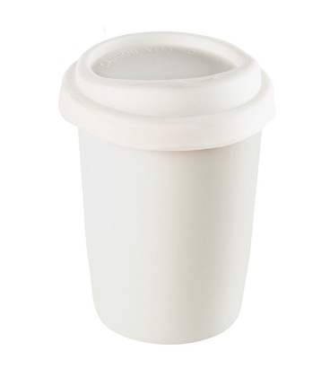 Ceramic Mug with Silicone Lid