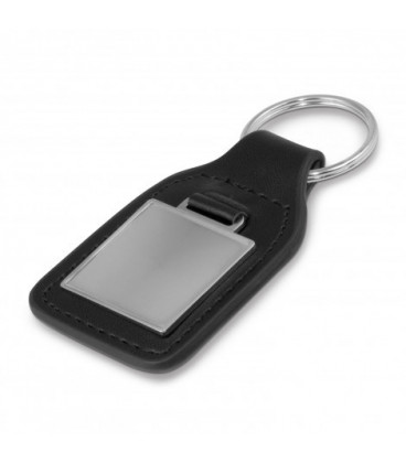 Baron Leather Key Ring - Square