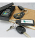 Baron Leather Key Ring - Square