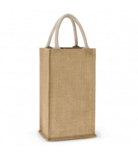 Donato Jute Double Wine Carrier