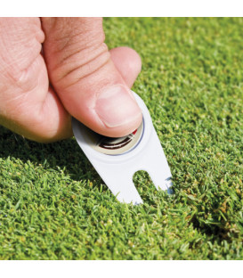 Golf Divot Repairer with Marker