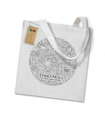 Sonnet Colouring Tote Bag